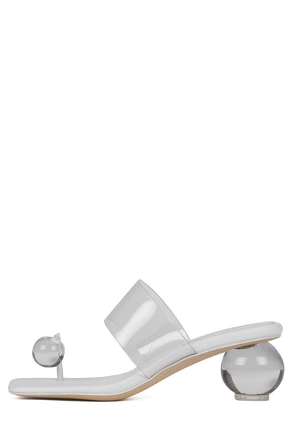 LATUS Heeled Sandal - Tortoise |Jeffrey Campbell