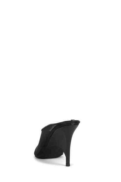 VADER-MSH Heeled Mules - Black |Jeffrey Campbell