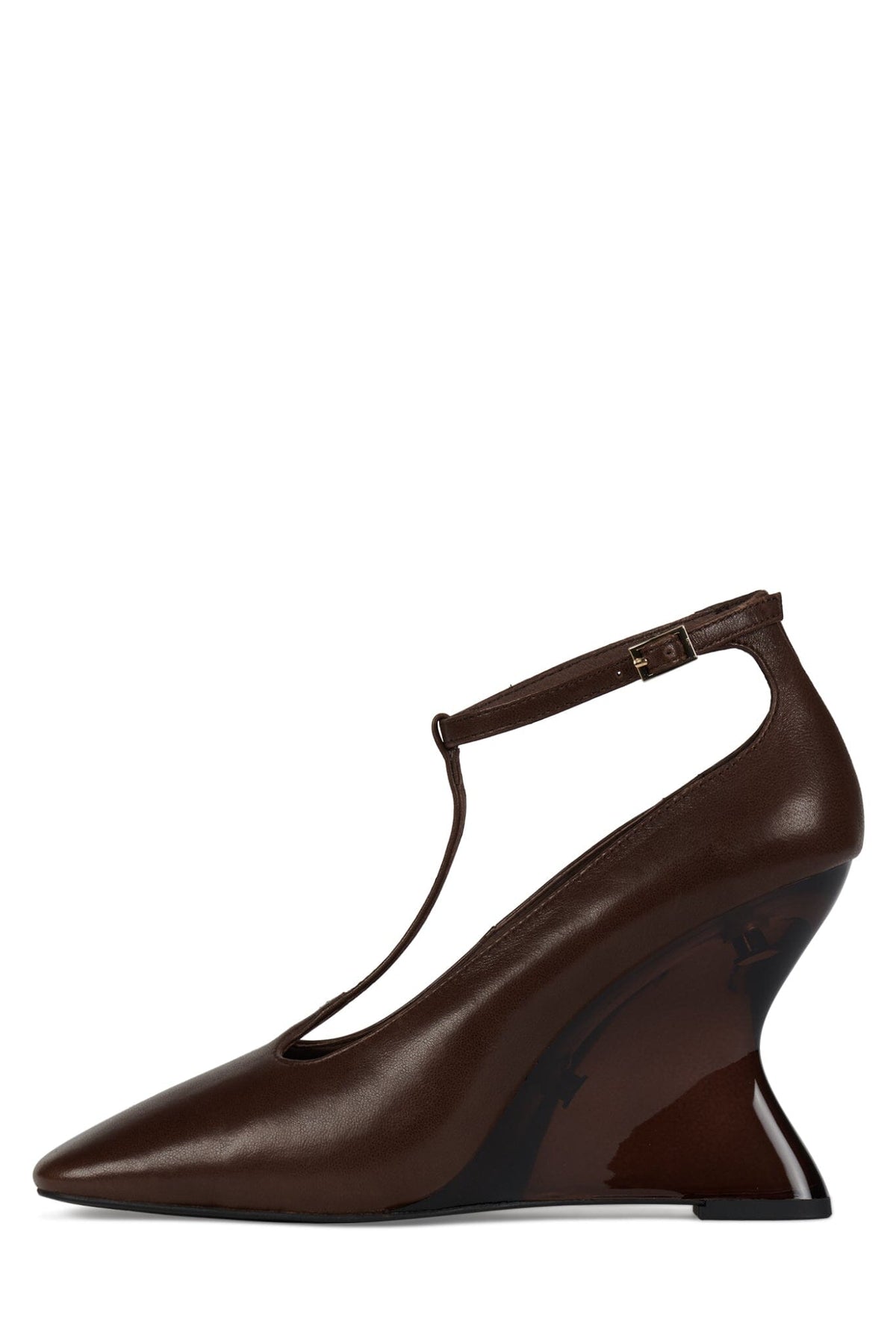 ASTURIAN Wedged Heels - Brown Combo |Jeffrey Campbell