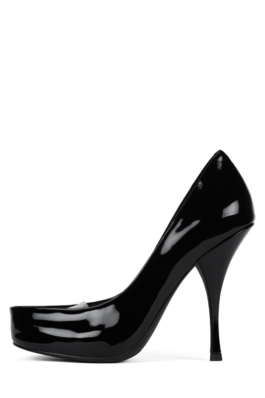 TOP-DOWN - Black Patent |Jeffrey Campbell