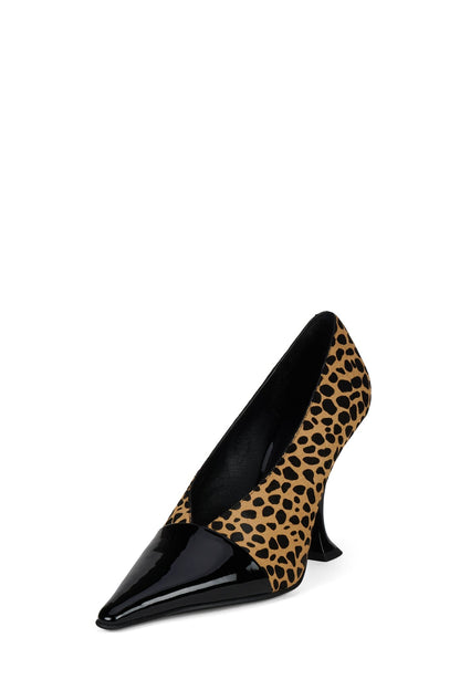 ARTURO-F - Beige Black Dot Black |Jeffrey Campbell