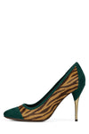 Beige Zebra Turquoise