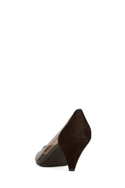 GRAPHIX - Coffee Suede Combo |Jeffrey Campbell