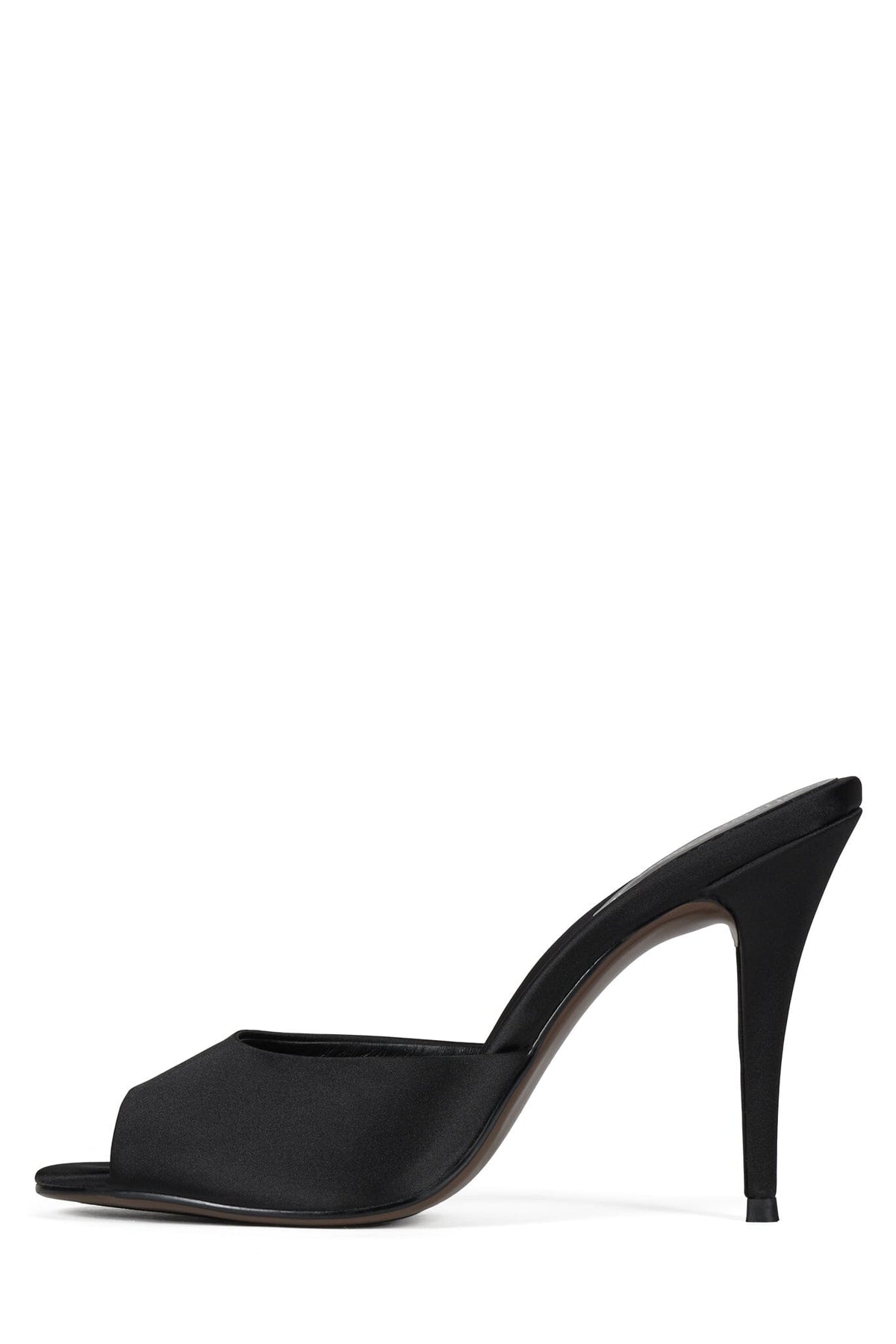 BIENVENIDO - Black Satin |Jeffrey Campbell