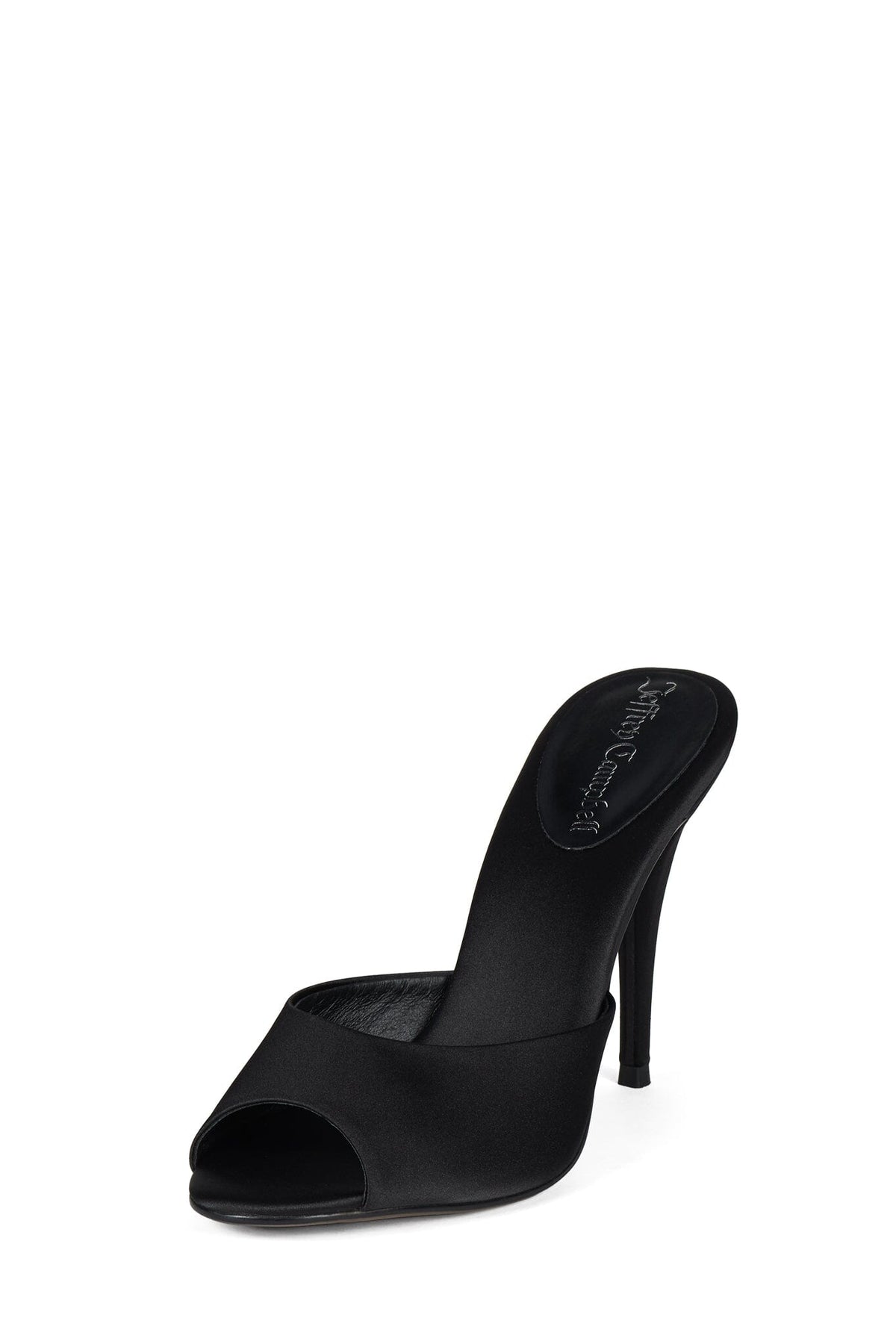 BIENVENIDO - Black Satin |Jeffrey Campbell