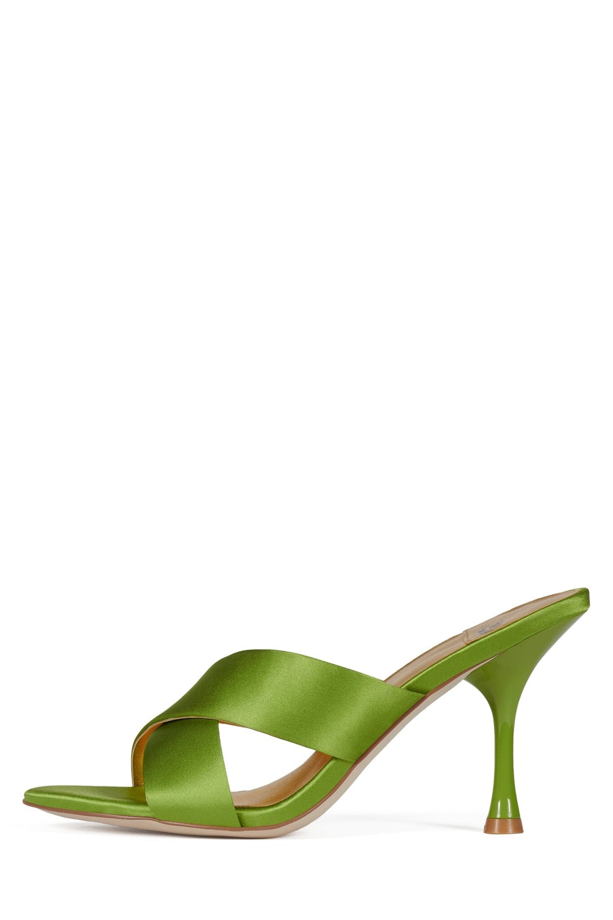 ILLUSTRIA - Green Satin |Jeffrey Campbell