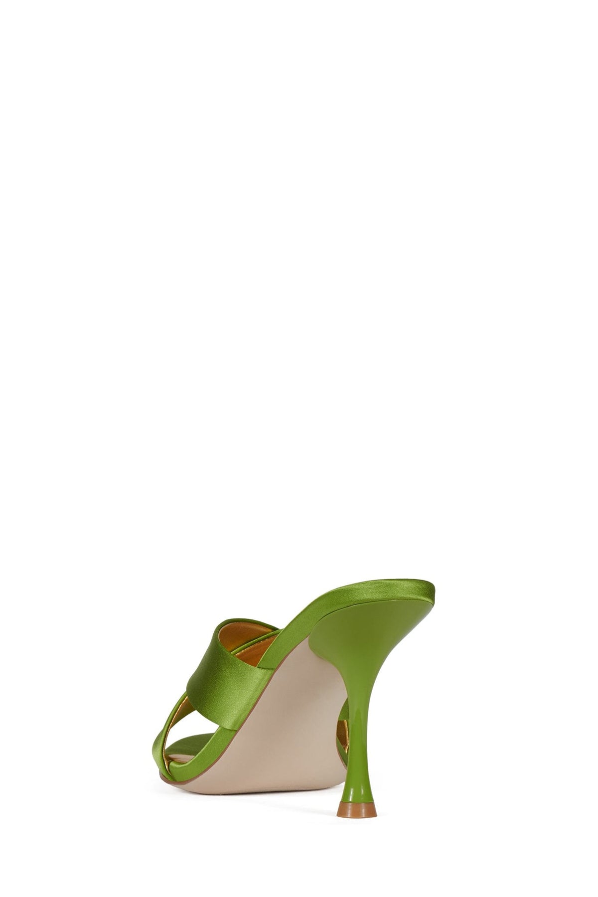 ILLUSTRIA - Green Satin |Jeffrey Campbell