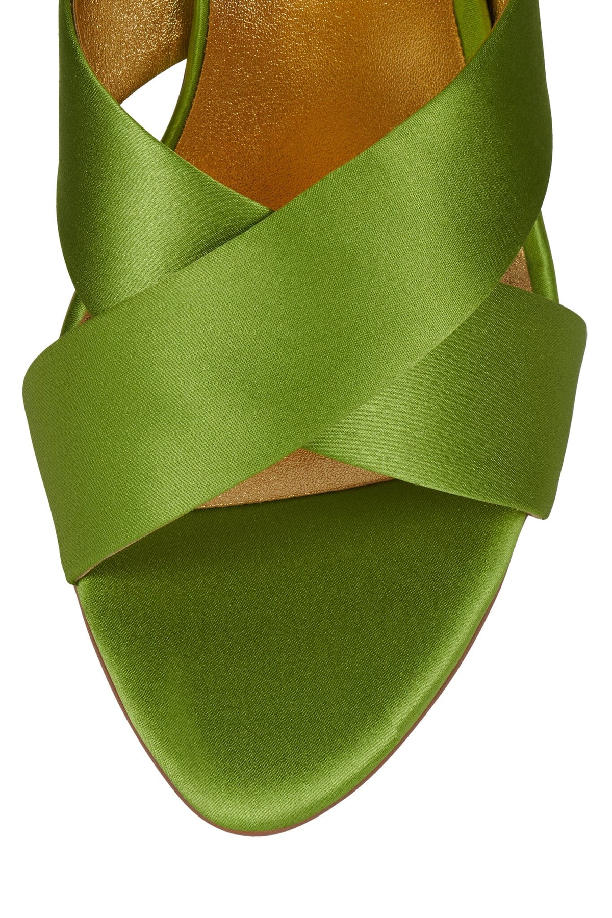 ILLUSTRIA - Green Satin |Jeffrey Campbell