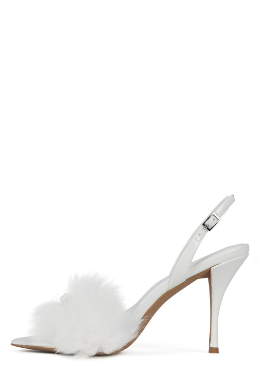 PRICE-F - White Patent Combo |Jeffrey Campbell