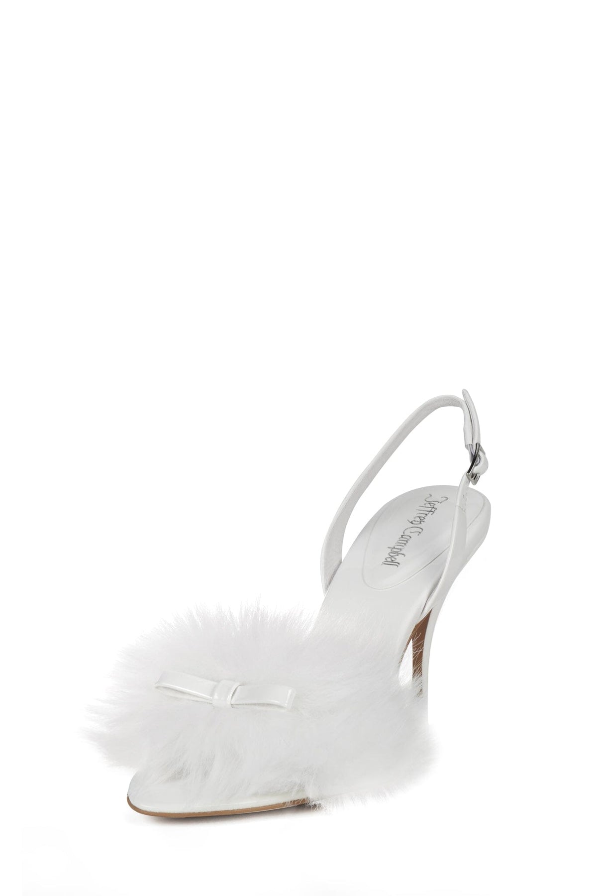 PRICE-F - White Patent Combo |Jeffrey Campbell