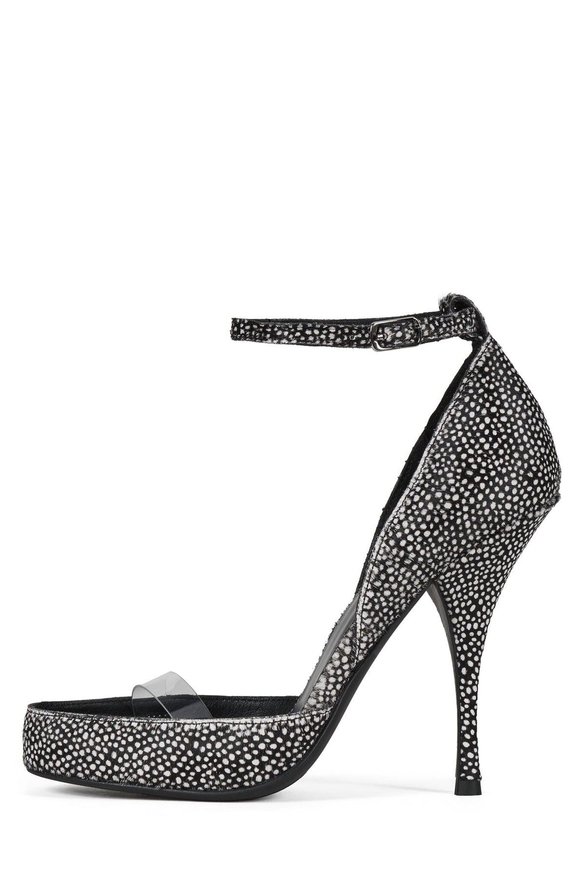 GOUACHE-F - Black White Dot Clear |Jeffrey Campbell