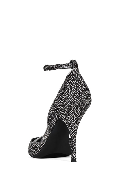 GOUACHE-F - Black White Dot Clear |Jeffrey Campbell