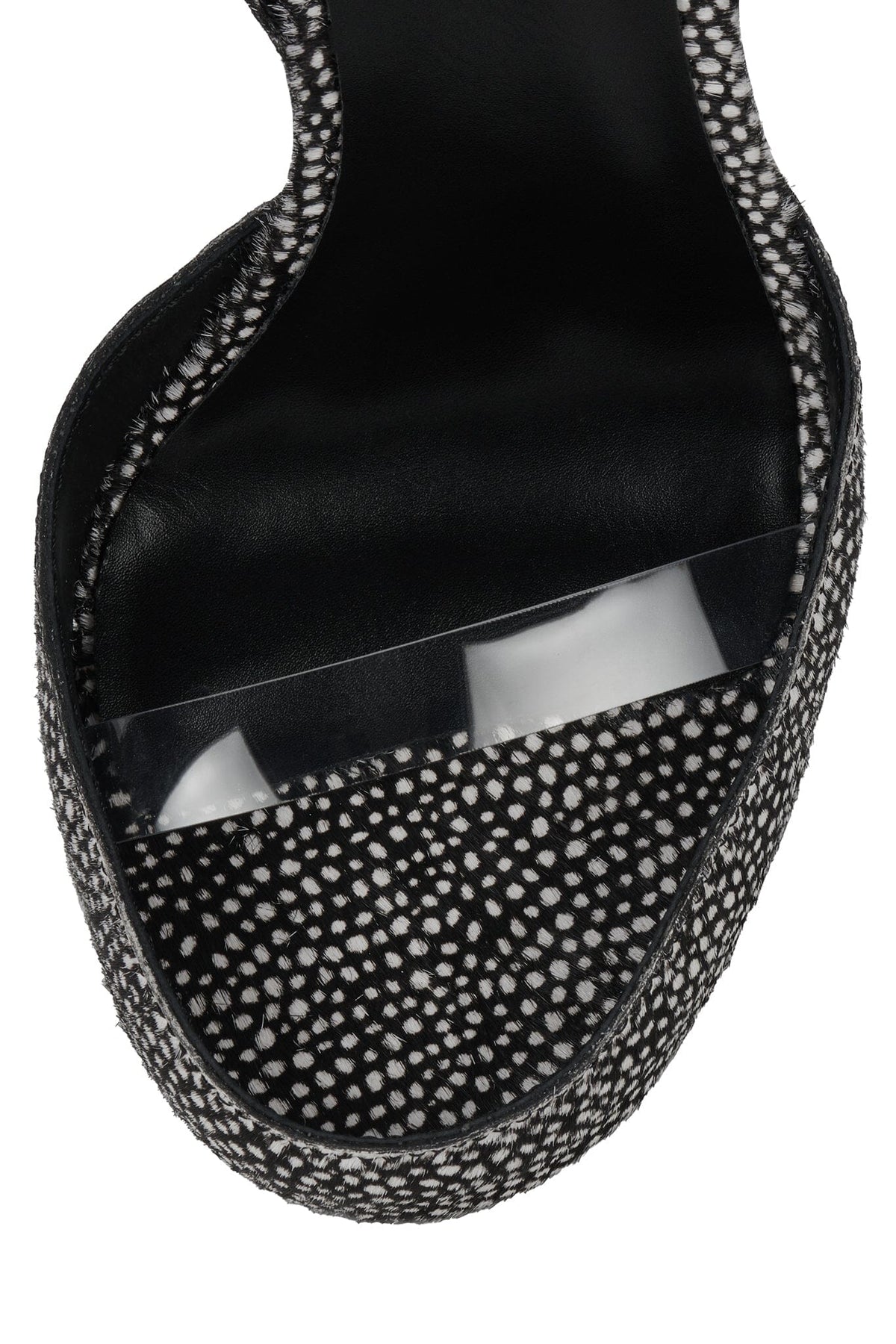 GOUACHE-F - Black White Dot Clear |Jeffrey Campbell