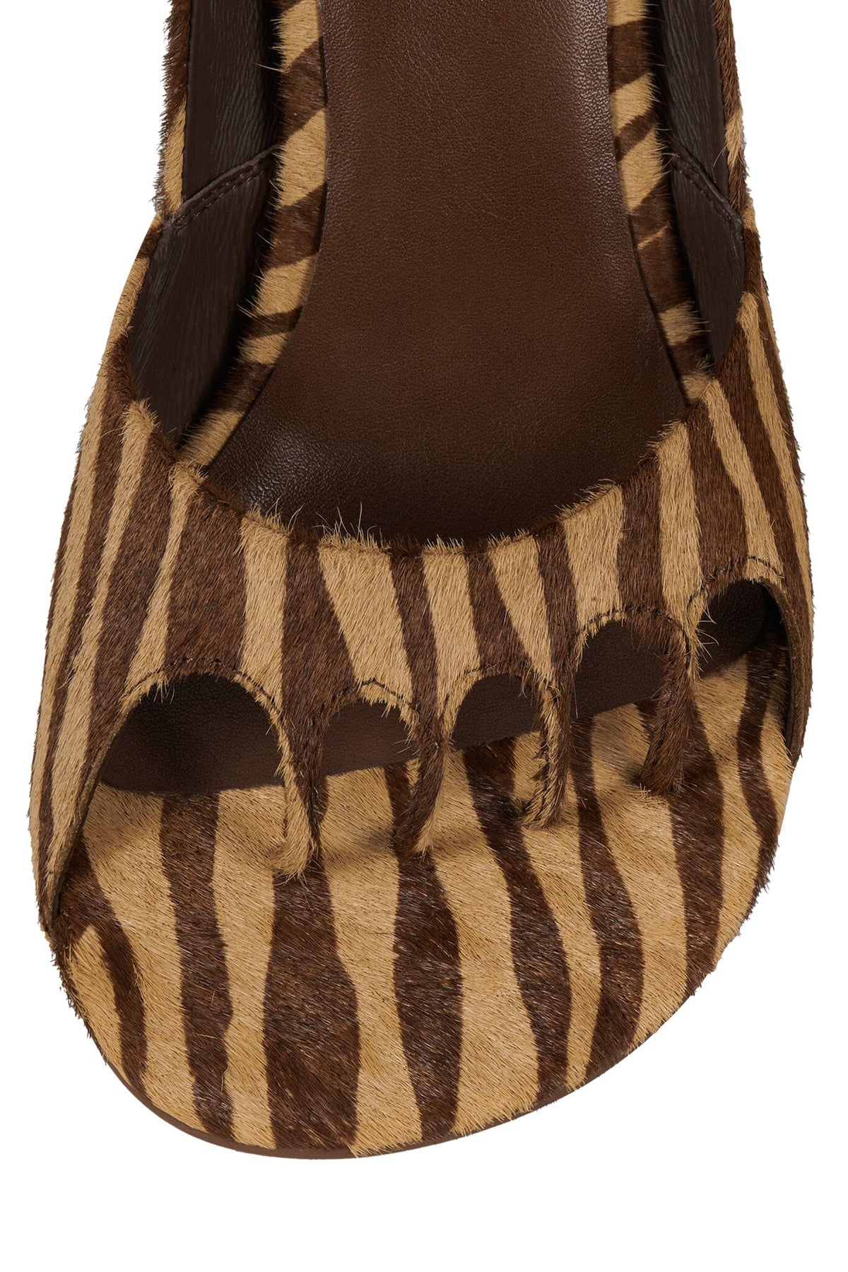 PHASES-F - Beige Brown Zebra |Jeffrey Campbell