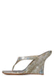 Beige Silver White