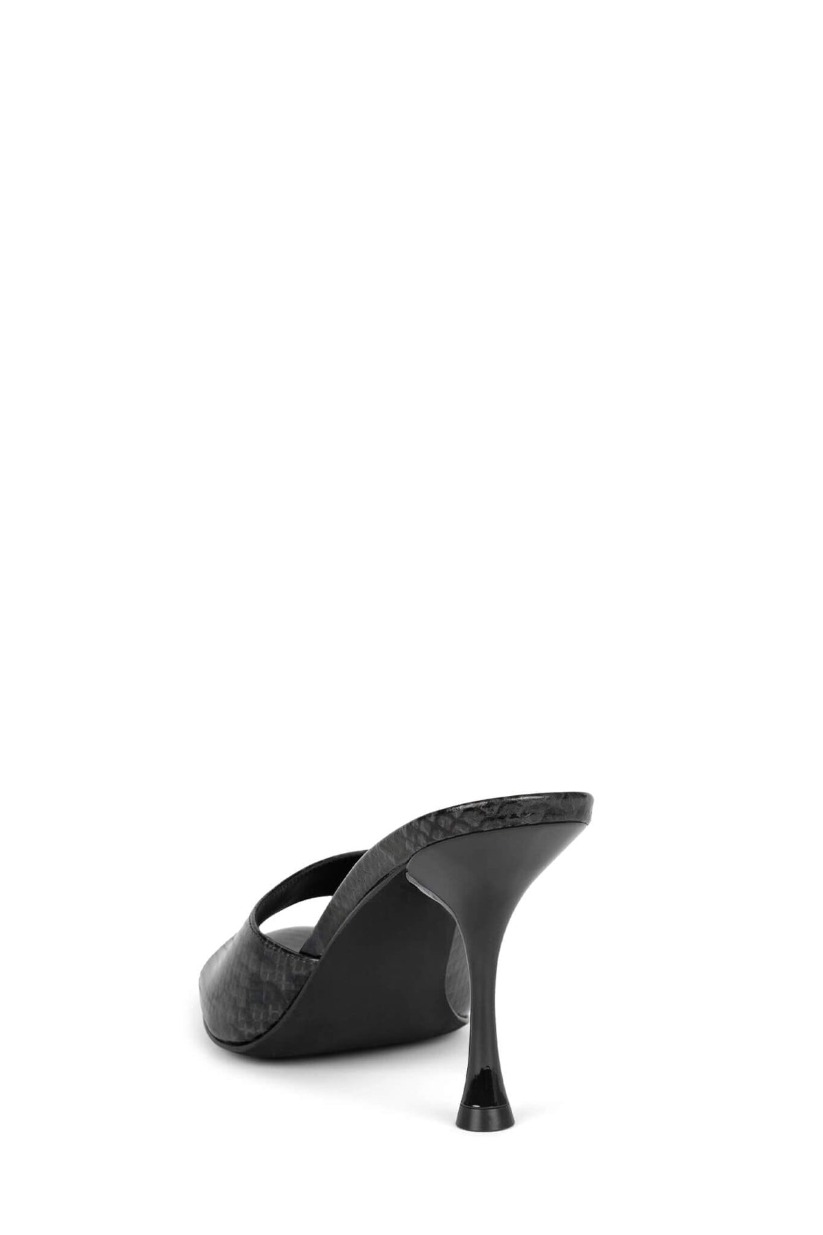 AGENT Heeled Sandal - Grey Black Python |Jeffrey Campbell