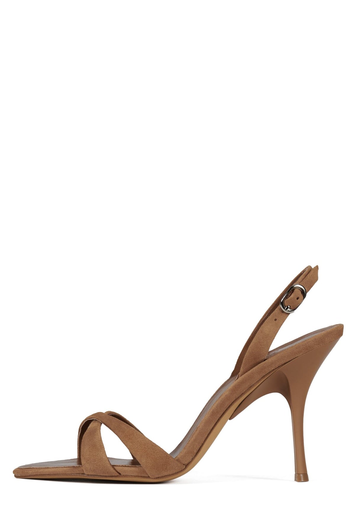 MARIELLE Heeled Sandal - Tan Suede |Jeffrey Campbell