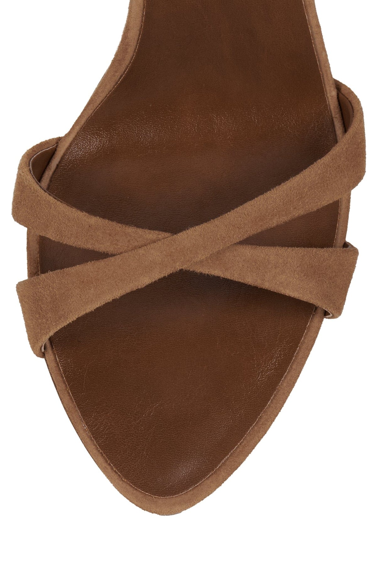 MARIELLE Heeled Sandal - Tan Suede |Jeffrey Campbell