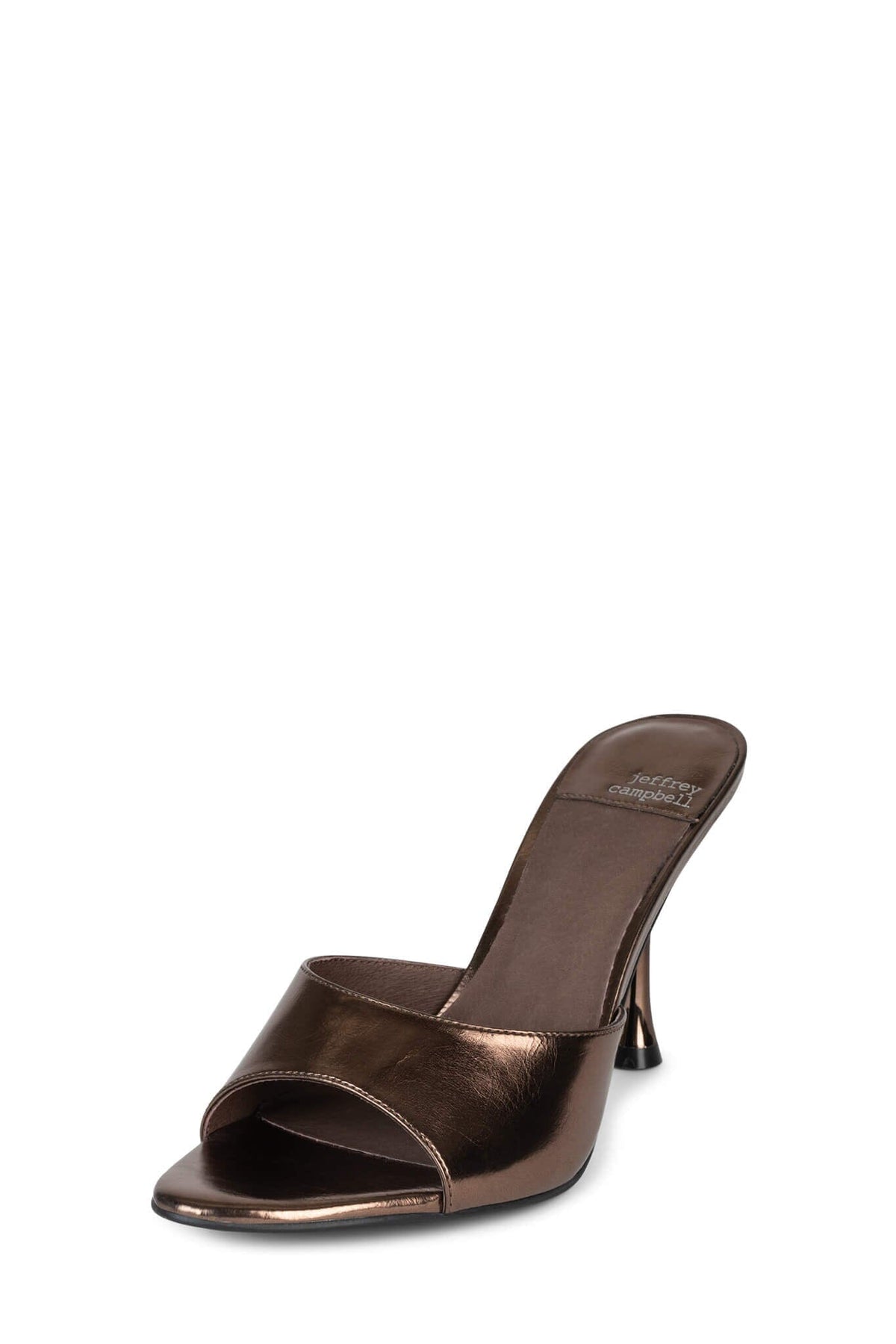 AGENT Heeled Sandal - Bronze |Jeffrey Campbell