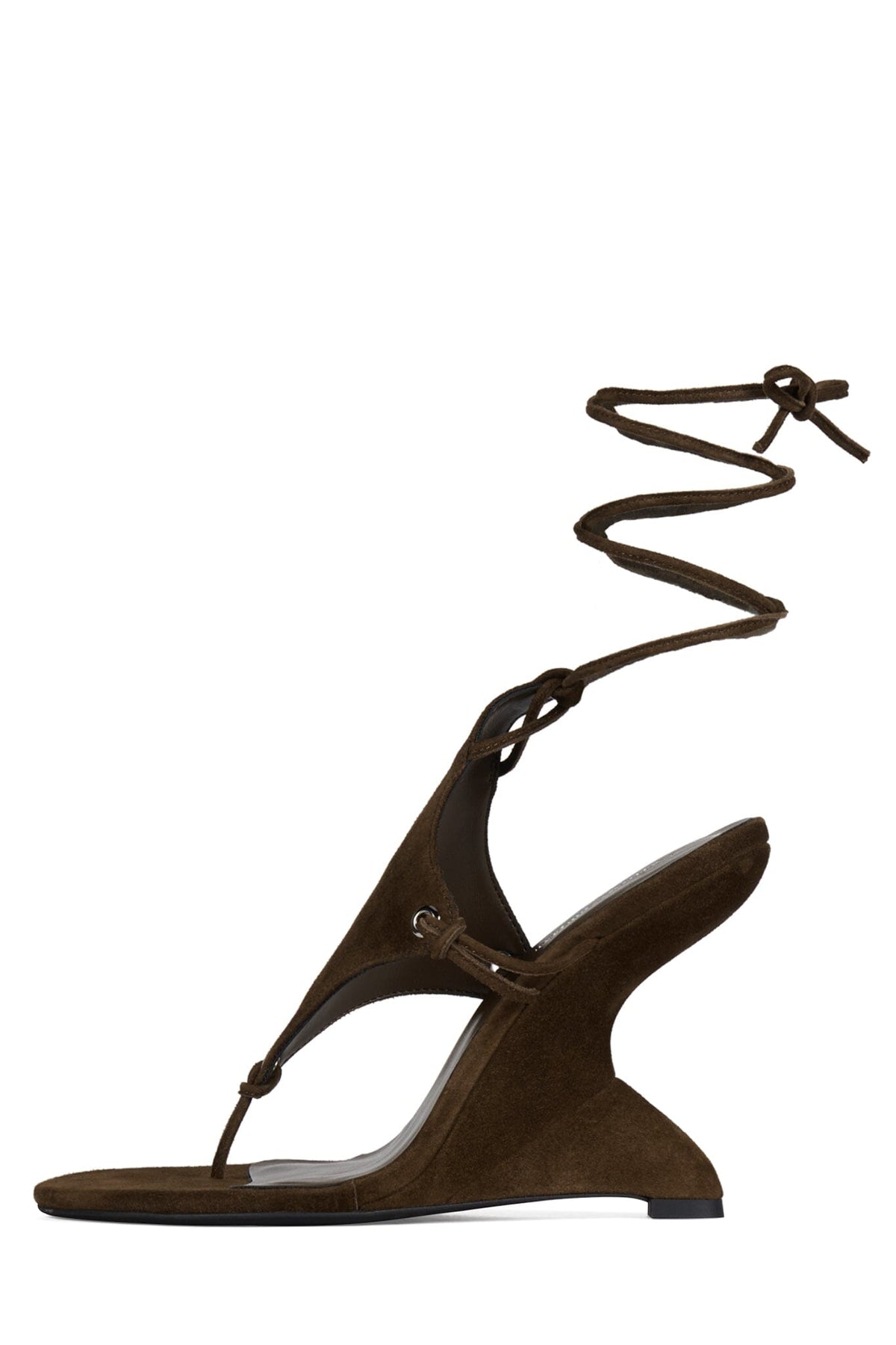 PACHOULI Strappy Sandals - Espresso Suede |Jeffrey Campbell