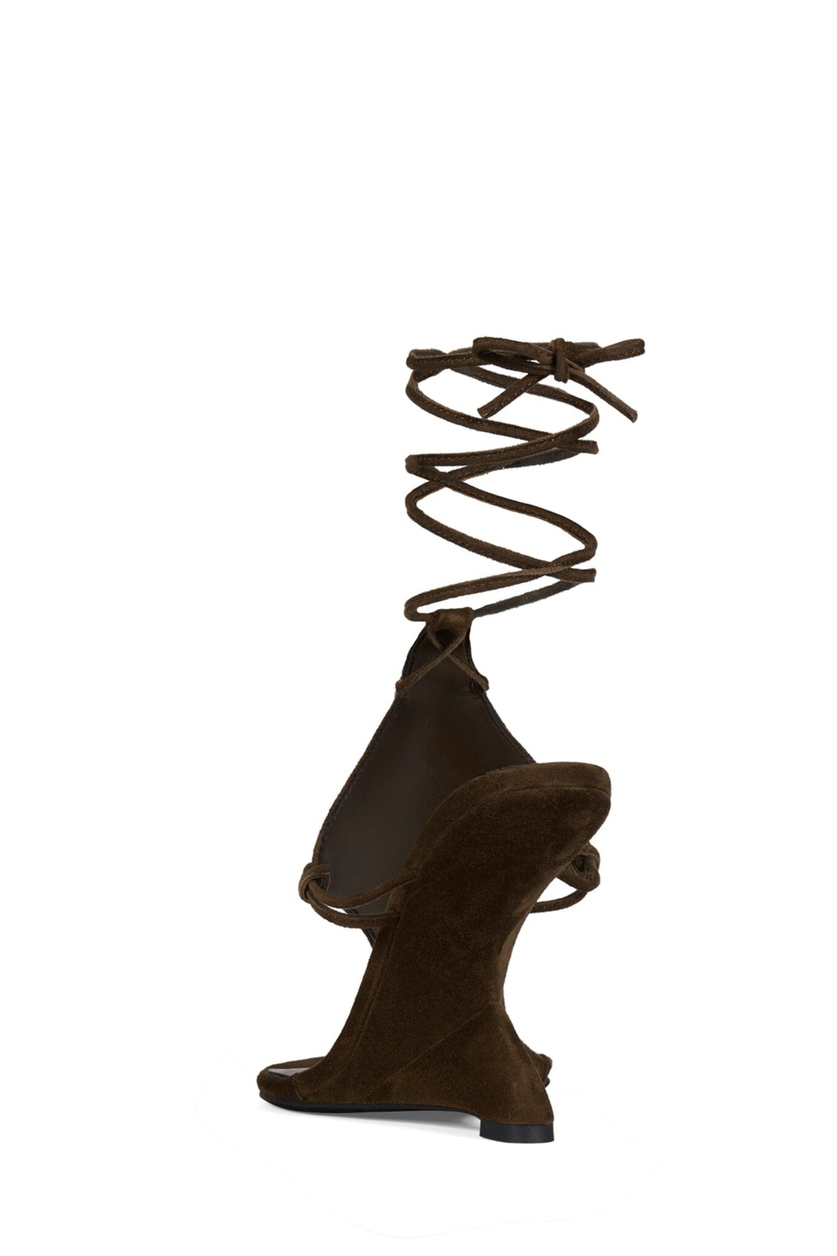 PACHOULI Strappy Sandals - Espresso Suede |Jeffrey Campbell