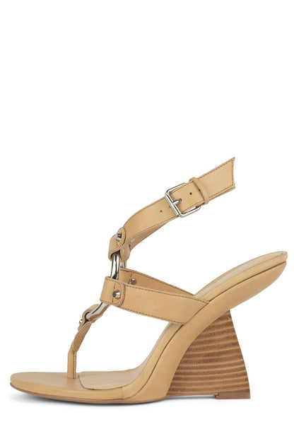 PAISLEY - Beige Natural Stack |Jeffrey Campbell
