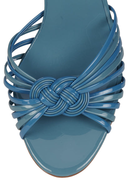 CONSTELLA - Blue Patent Combo |Jeffrey Campbell