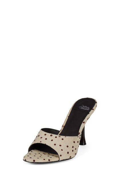 AGENT-F - Beige Brown Spot |Jeffrey Campbell