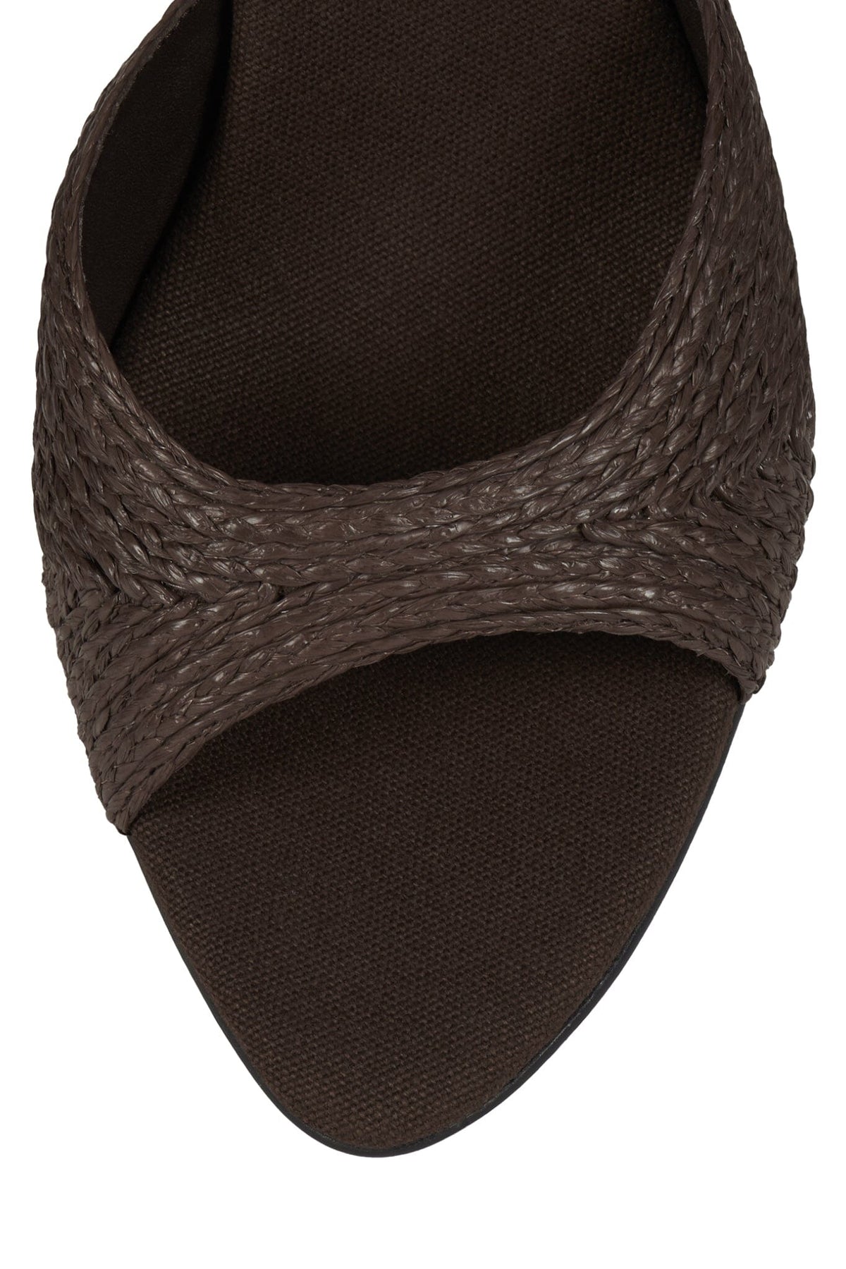 AGENT-RAF - Dark Brown Raffia |Jeffrey Campbell