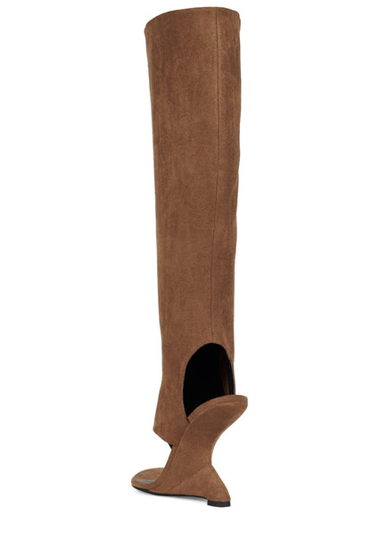 WHATS-UP - Tan Suede |Jeffrey Campbell