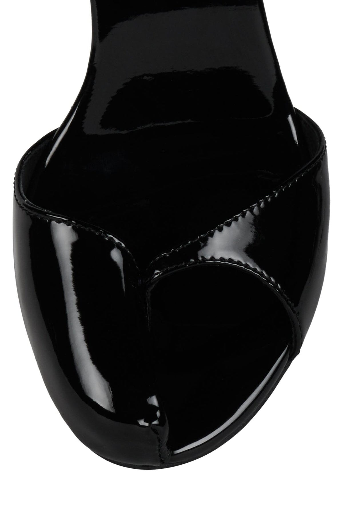 STAGE-DIVE Stiletto Sandal - Black Patent |Jeffrey Campbell