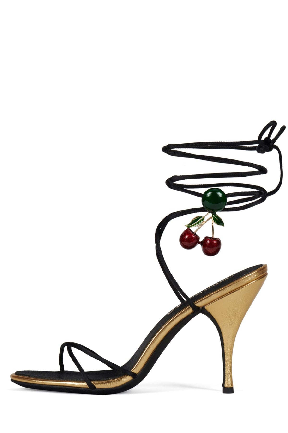 GEORJA - Black Satin Cherry |Jeffrey Campbell