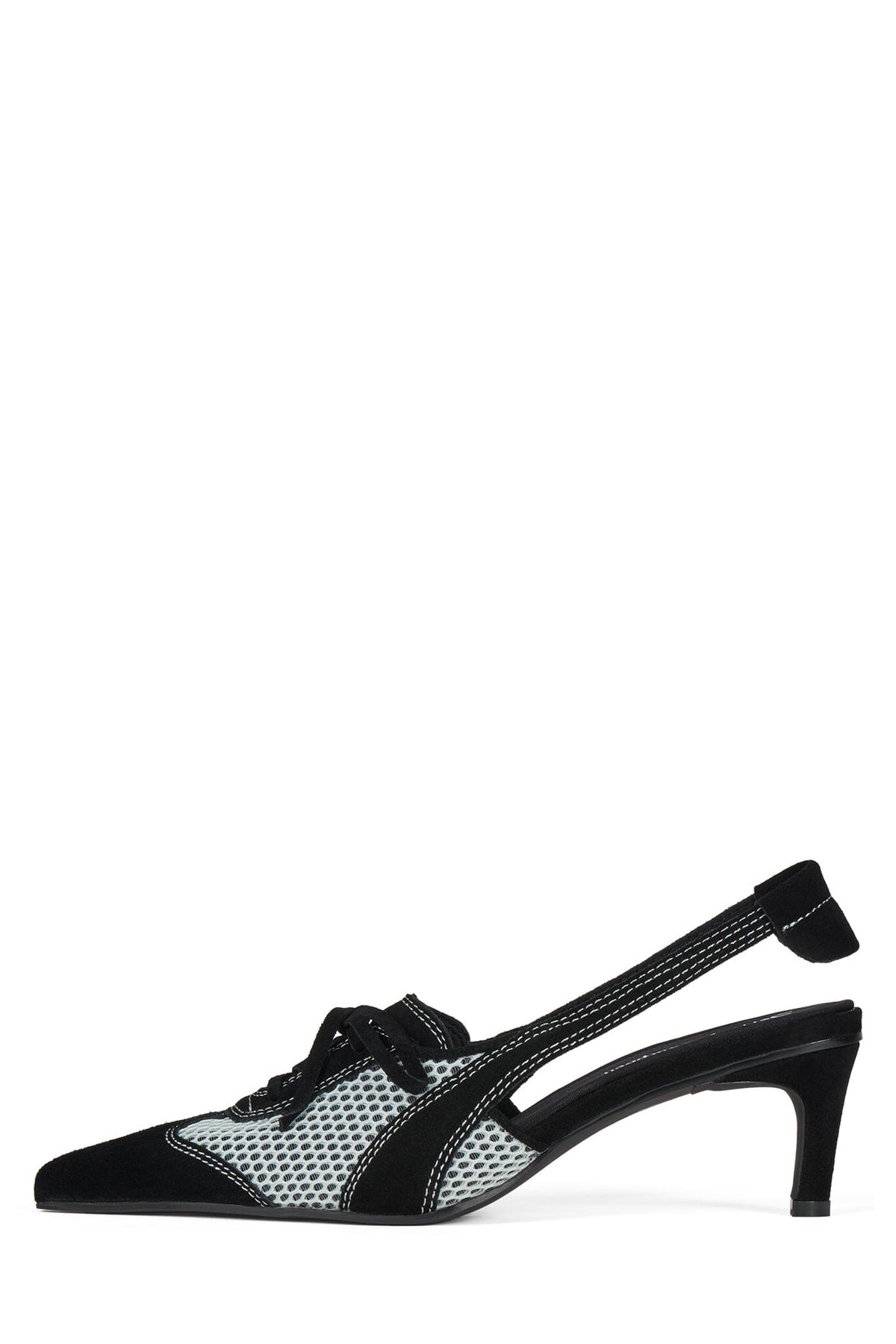 LACES - Ice Black Combo |Jeffrey Campbell