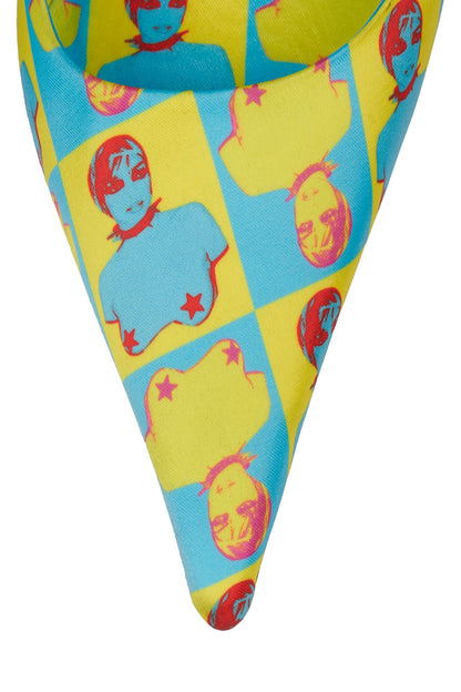 DELIBERATE - Yellow Pop Art |Jeffrey Campbell