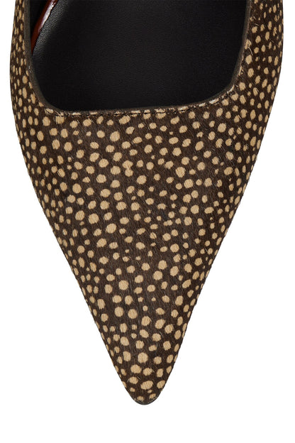 TANYA-F - Brown Dot Red Combo |Jeffrey Campbell