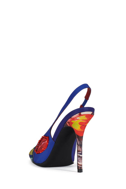 SURPASS Slingback Pumps - Bad Girl Combo |Jeffrey Campbell