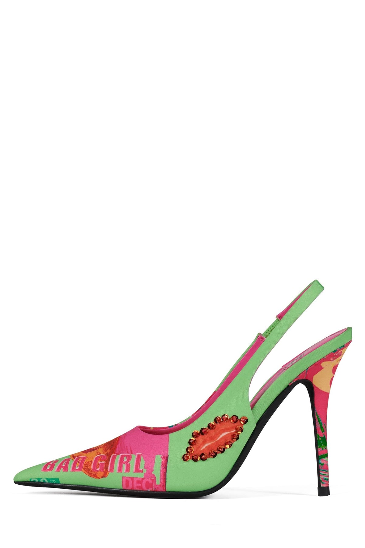 SURPASS Slingback Pumps - Bad Girl Combo |Jeffrey Campbell