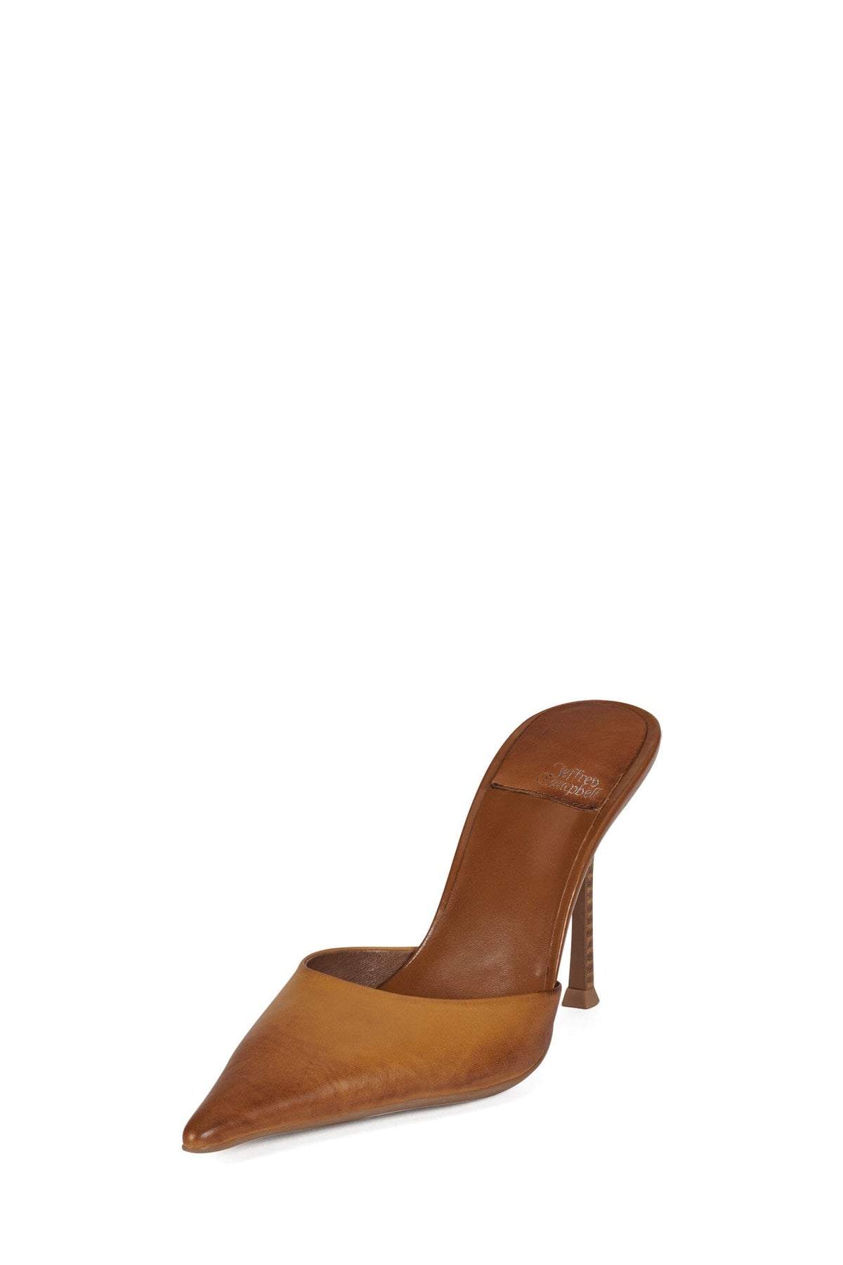 ROBYN Heeled Mule - Tan Ruboff |Jeffrey Campbell