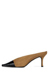 Beige Suede Black Combo