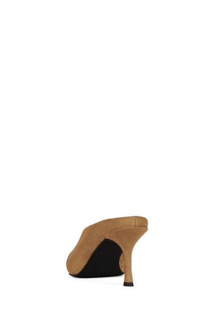 INVESTOR - Beige Suede Black Combo |Jeffrey Campbell
