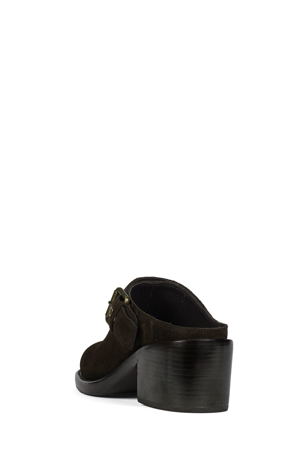 BERGAMOT - Brown Suede Gold |Jeffrey Campbell