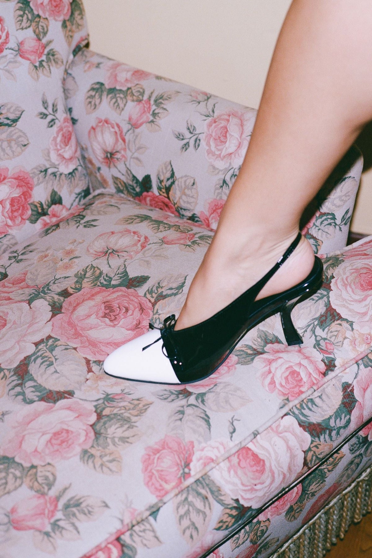CHAI - White Patent Black Patent |Jeffrey Campbell