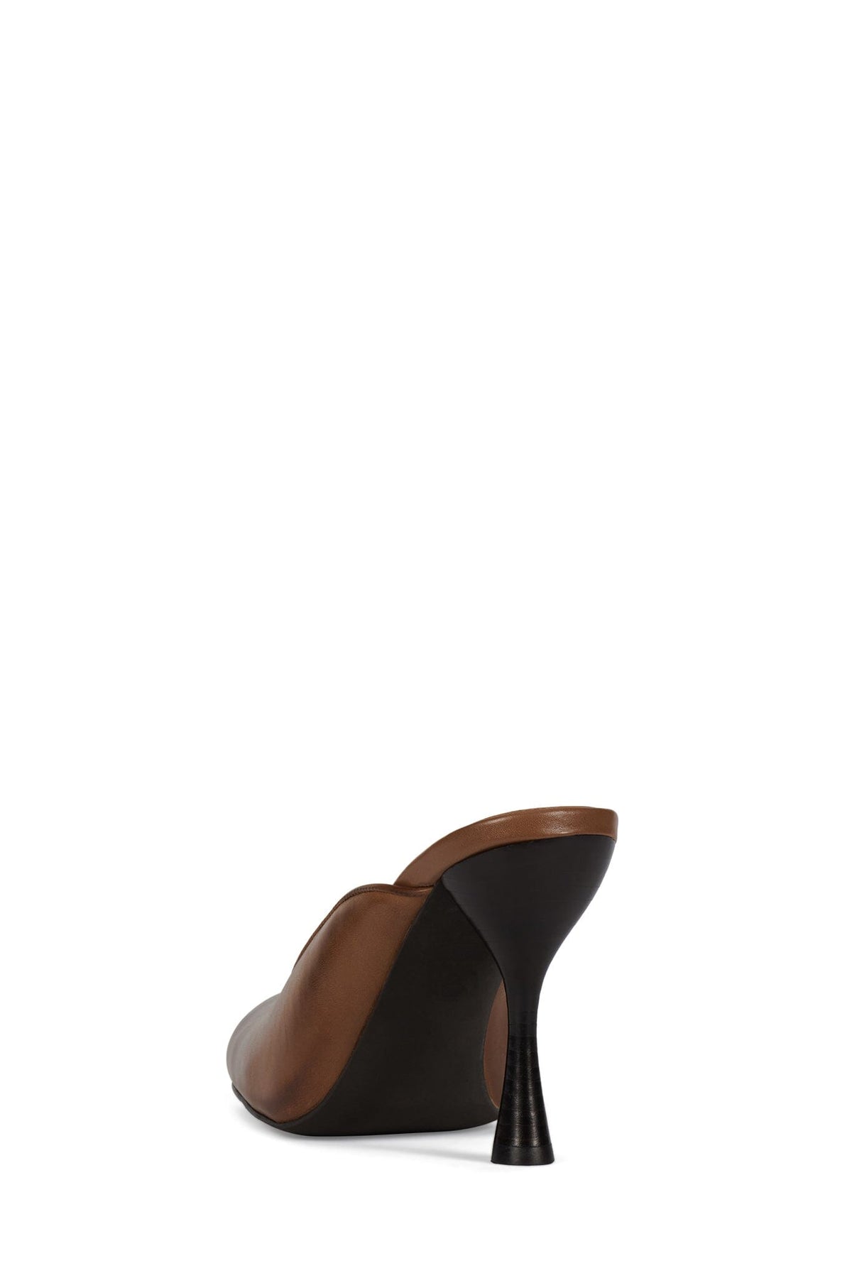 AUDRINA Heeled Mule - Brown Ruboff |Jeffrey Campbell