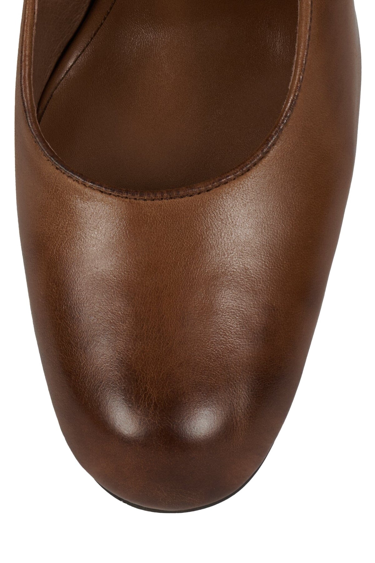 AUDRINA Heeled Mule - Brown Ruboff |Jeffrey Campbell