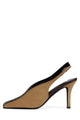 Beige Suede Black Combo