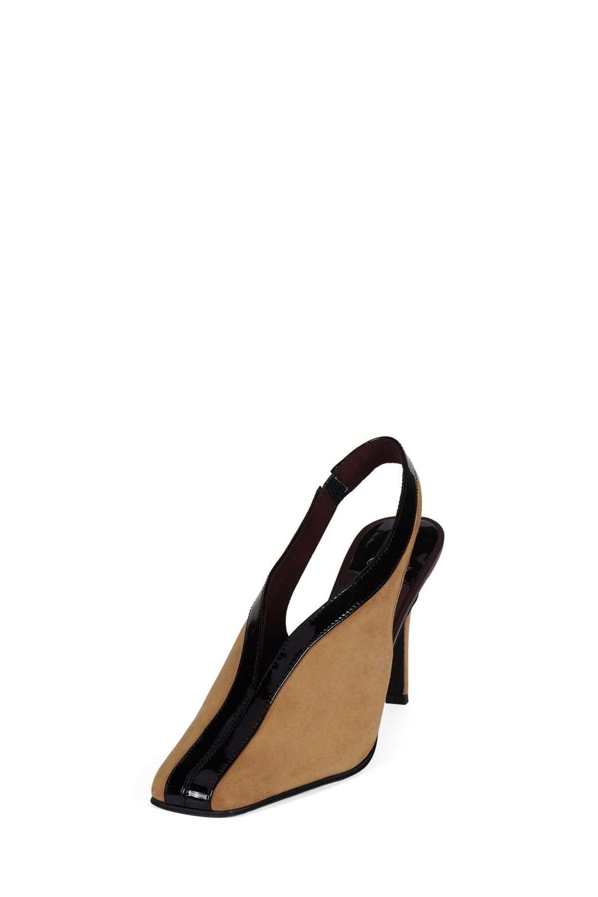 MEANS - Beige Suede Black Combo |Jeffrey Campbell
