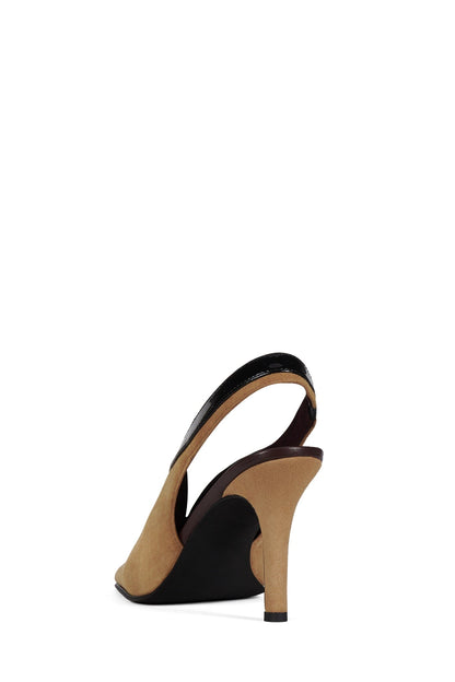 MEANS - Beige Suede Black Combo |Jeffrey Campbell