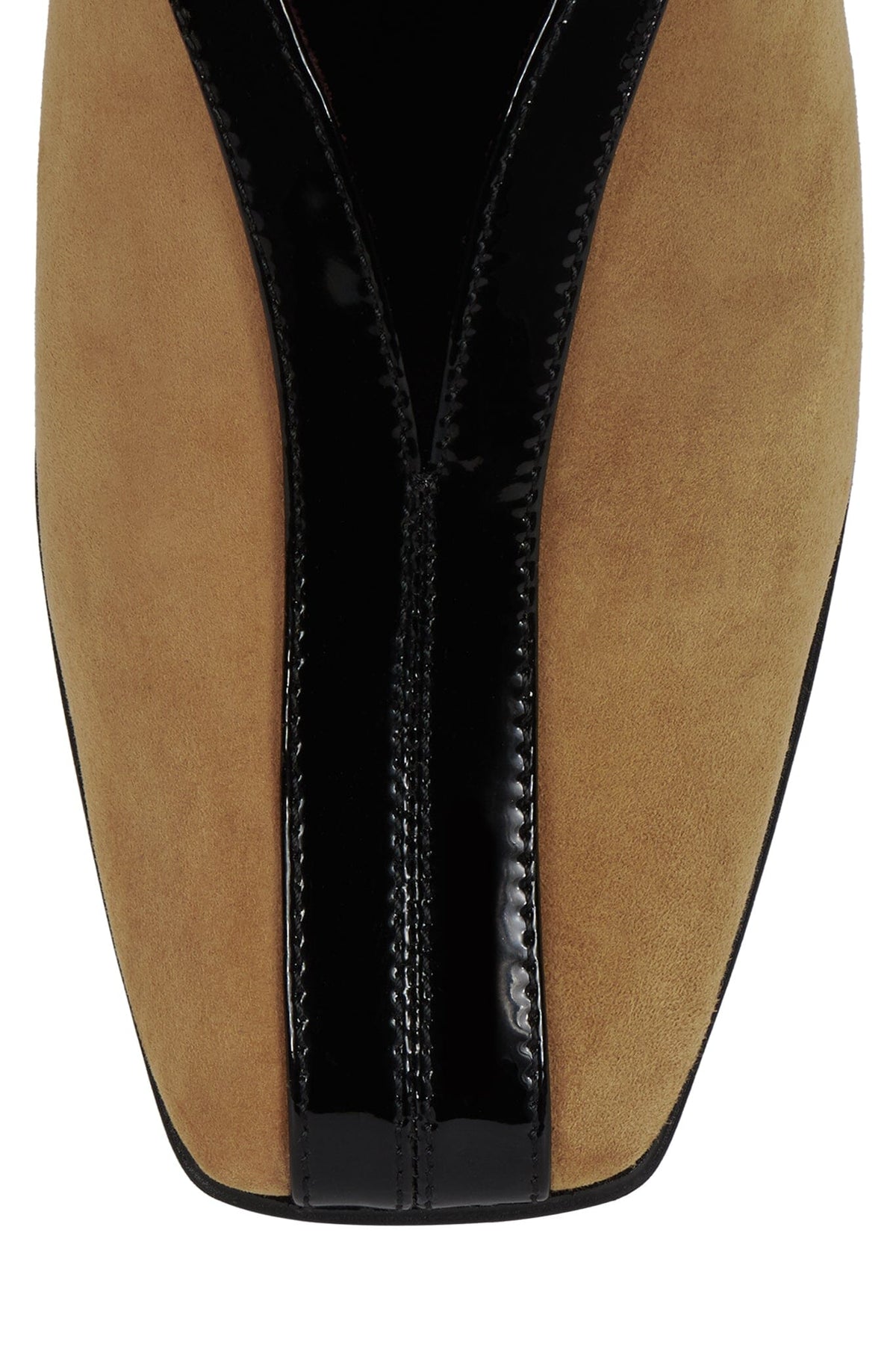 MEANS - Beige Suede Black Combo |Jeffrey Campbell