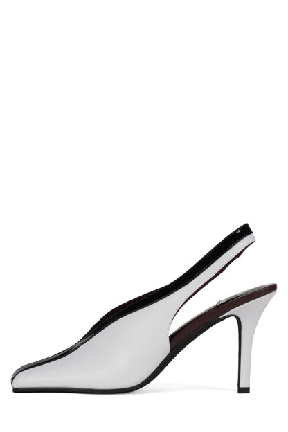 MEANS - Beige Suede Black Combo |Jeffrey Campbell