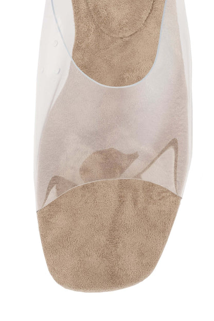 ACETATE Wedged Sandals - Clear |Jeffrey Campbell